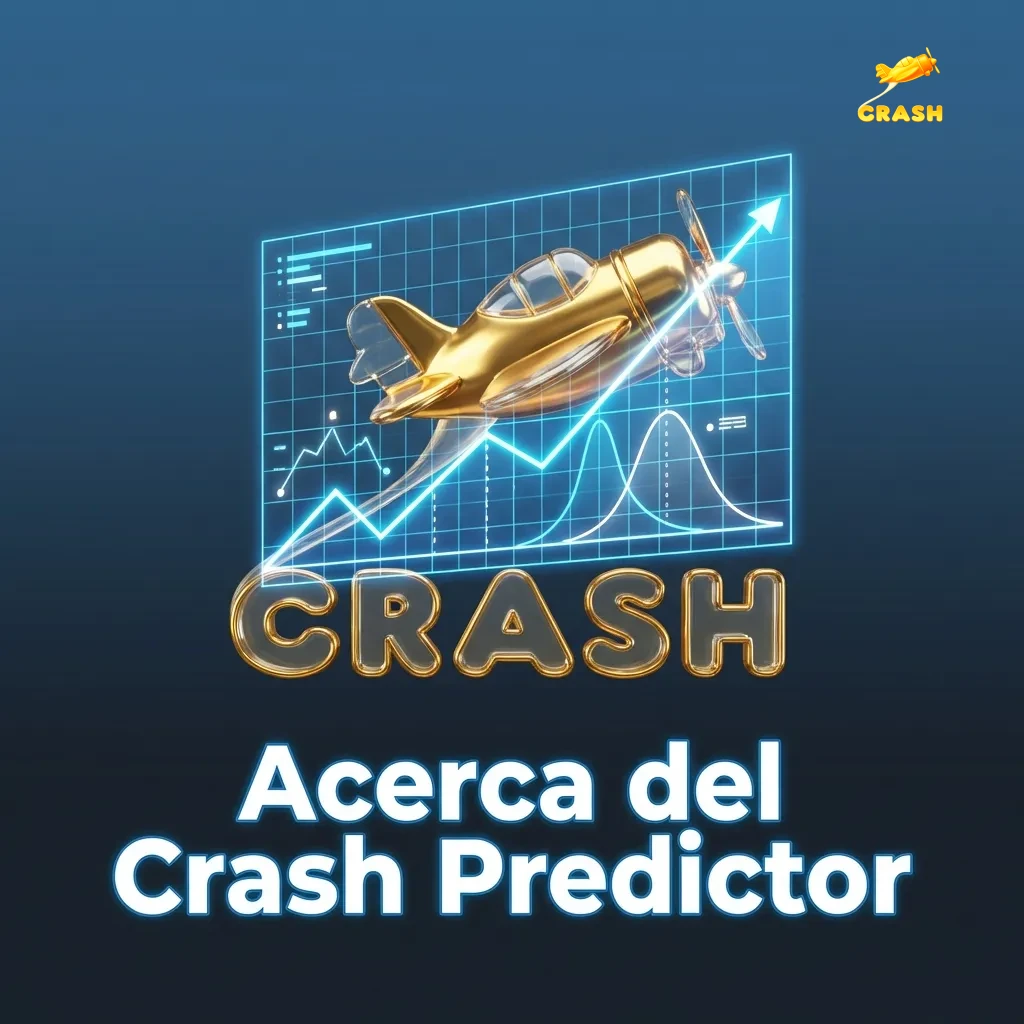 Interfaz de Crash Predictor mostrando gráficos y análisis estadísticos de rondas previas en plataforma de juego online