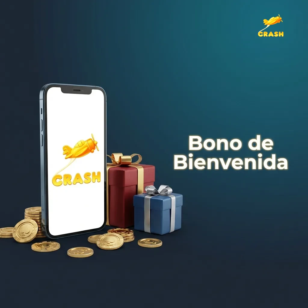 Illustration of welcome bonus doubling initial deposit for Crash game betting in Argentine pesos or cryptocurrency