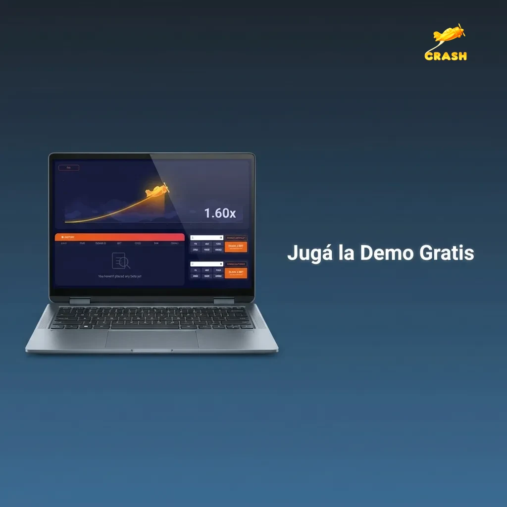 Free demo of Crash game showing multiplier interface and cashout button for risk-free practice