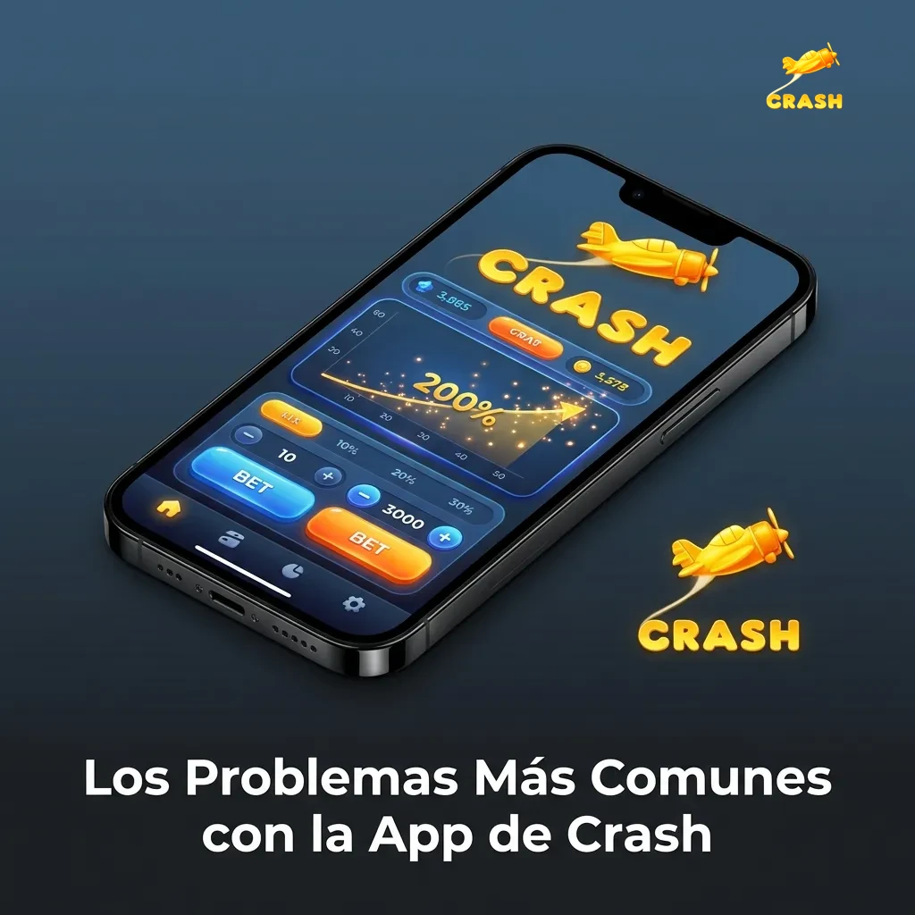 Troubleshooting guide showing common Crash app problems and solutions on a smartphone screen