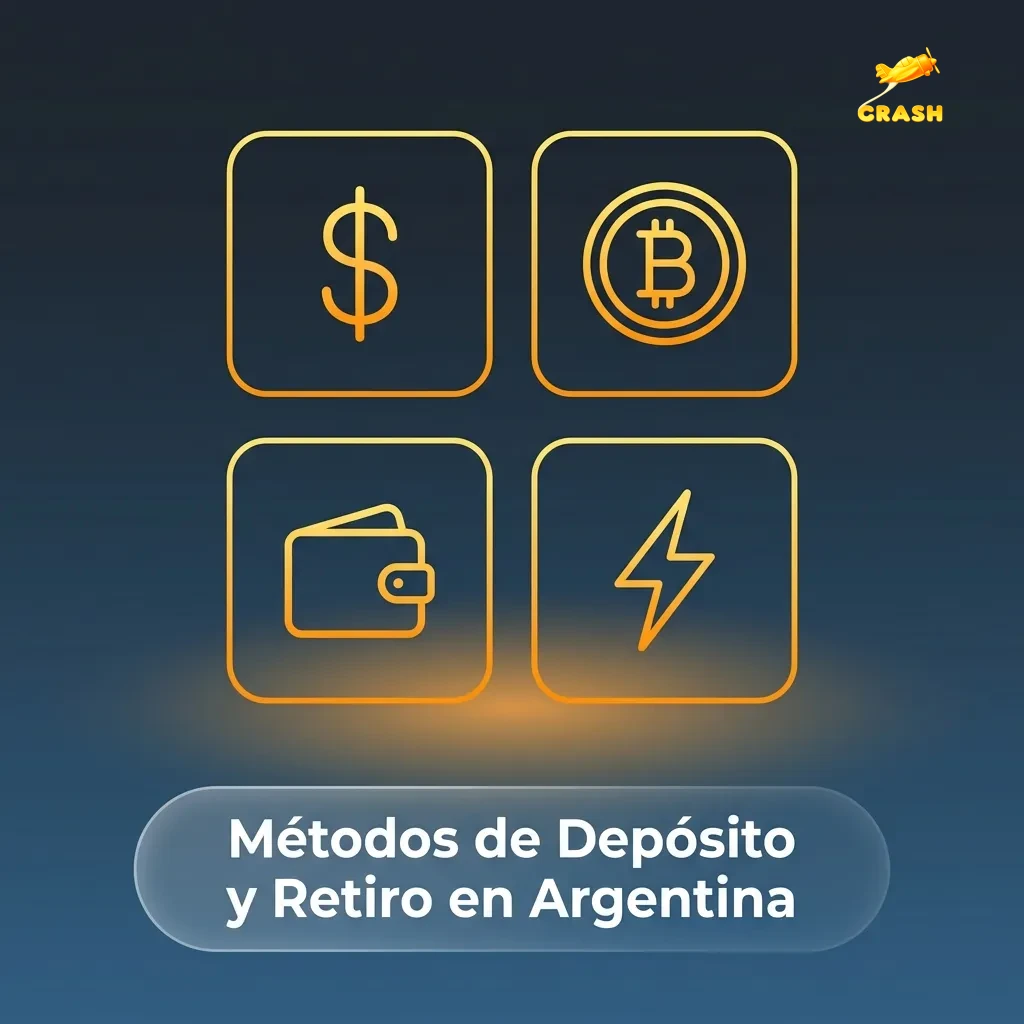 Payment methods for Crash game in Argentina including cards, e-wallets, crypto, and bank transfers
