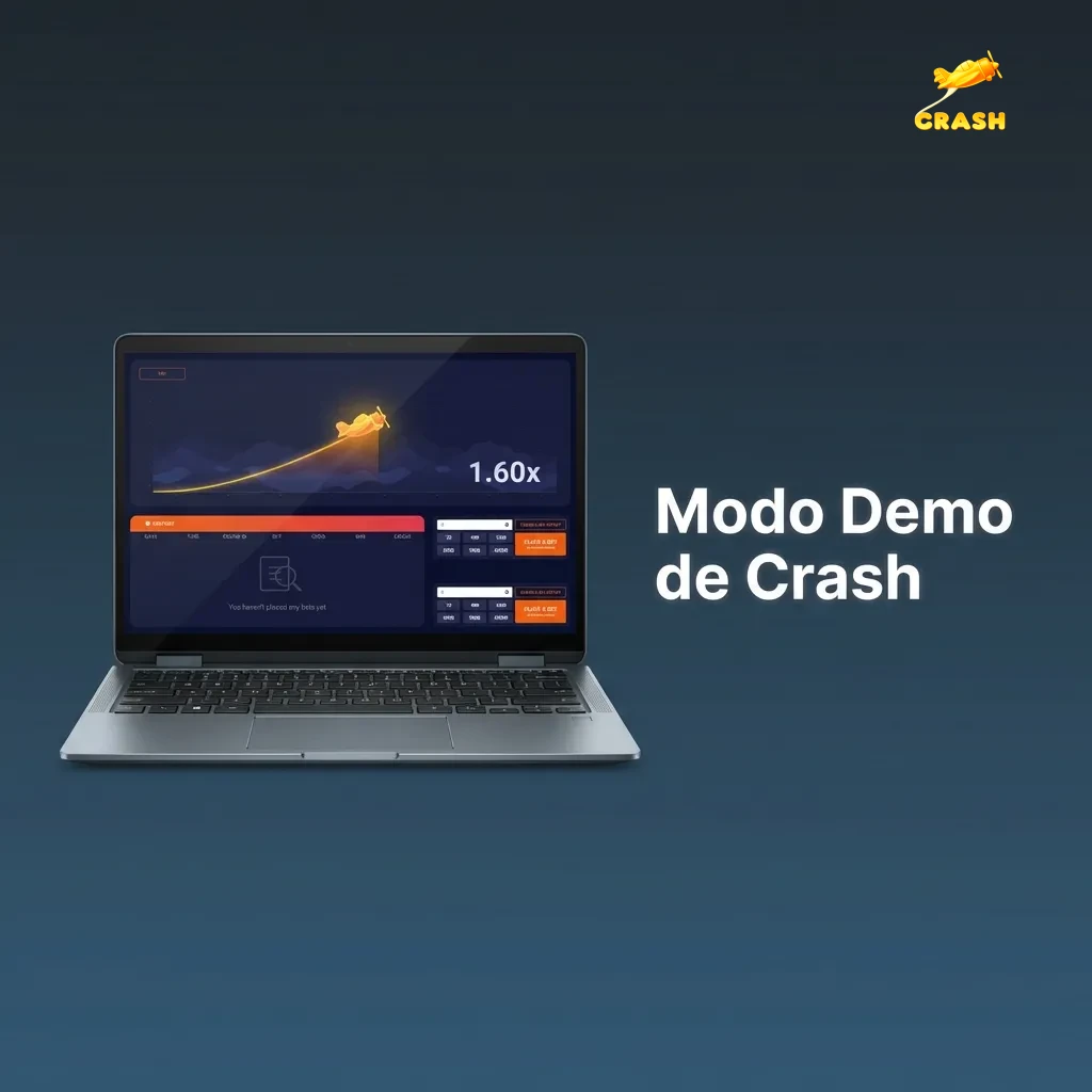 Demo mode of Crash game with virtual credits for risk-free practice and strategy testing