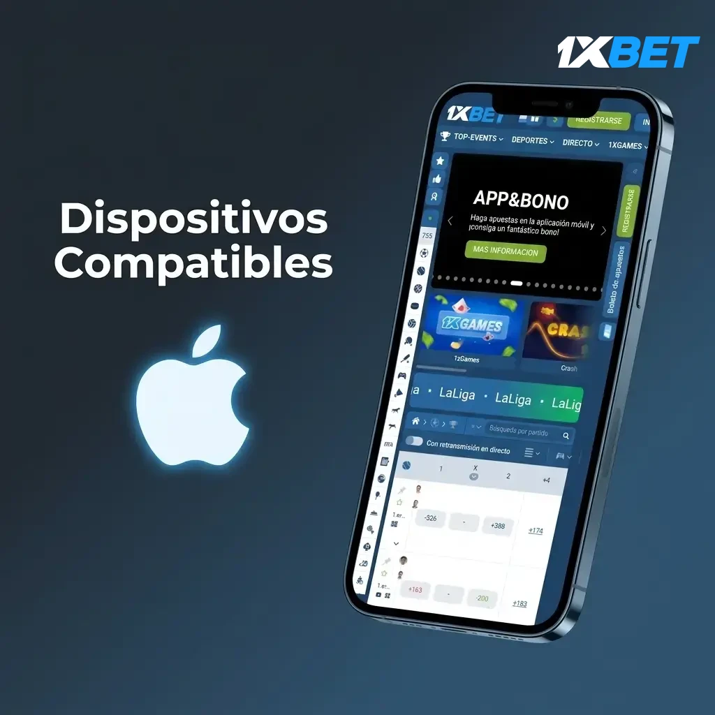 Dispositivos Apple compatibles con la PWA de 1xbet: iPhone y iPad con iOS 12 o superior para jugar Chicken Run