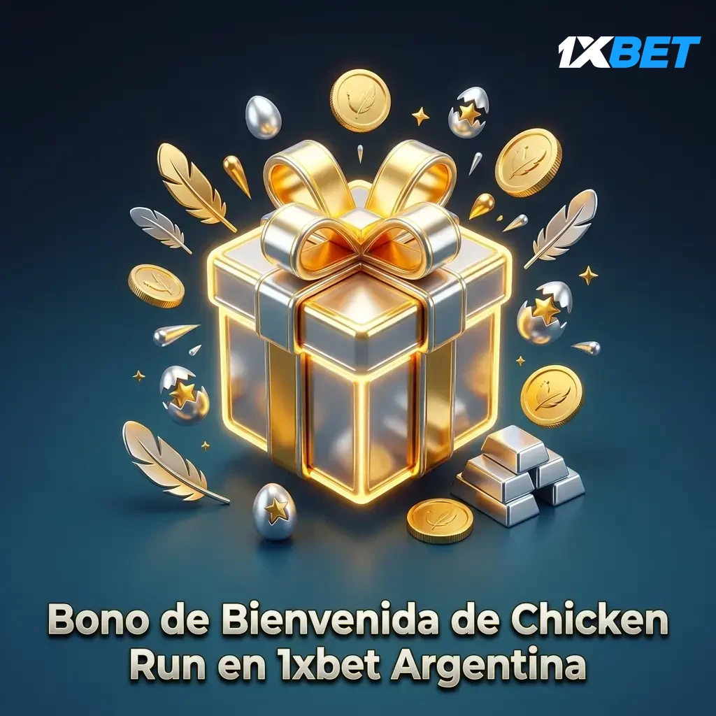 Bono de bienvenida 1xbet Argentina: 100% hasta 220.000 ARS en tu primer depósito para Chicken Run