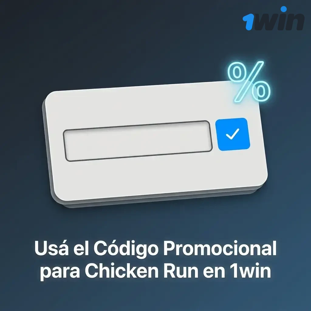 Código promocional 1WINBONUS de 1win para Chicken Run con bono de bienvenida adicional al registrarte